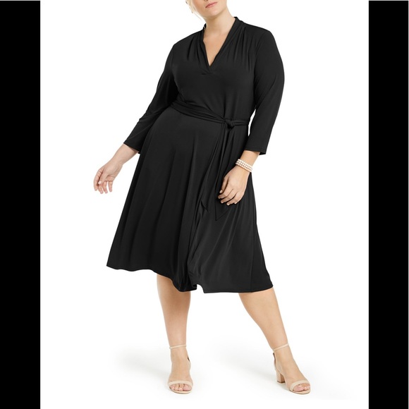 🆕Charter Club Belted Dress - Picture 2 of 4